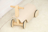 Wooden Ride-On Push Balance Toy with Wheels