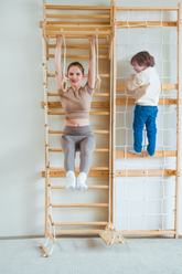 Neem Swedish Wall Ladder & Indoor Wooden Climber for Kids