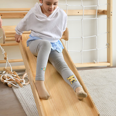 Neem Swedish Wall Ladder & Indoor Wooden Climber for Kids