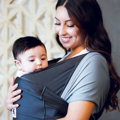 Baby K'tan Active Oasis Baby Carrier in Black-Grey