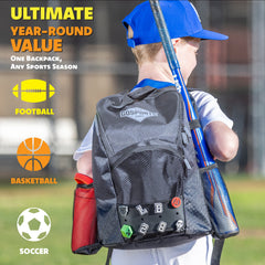 GoSports Youth Baseball and Softball Bag