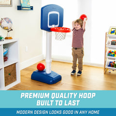 Tot Shot Kids Basketball Hoop Set for Indoor & Outdoor Use
