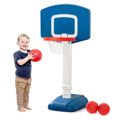 GoSports Tot Shot Modern Kids Basketball Set - Indoor & Outdoor Toy Hoop for Toddlers
