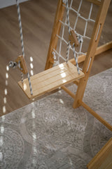 Chestnut 8-in-1 Indoor Jungle Gym