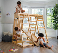 Magnolia Real Wood 7-in-1 Indoor Playset