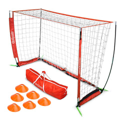 Portable Soccer Nets in 12 x 6 ft or 6 x 4 ft Size