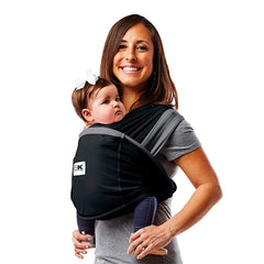 Baby K'tan Active Oasis Baby Carrier in Black-Grey