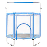 55" Trampoline for Kids Mini Toddler Trampoline with Net Indoor Outdoor