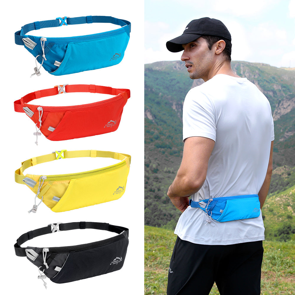 INOXTO Running Bag Waist Bag 7.2 Inch Sports Phone Bag Men Women Waterproof Belt