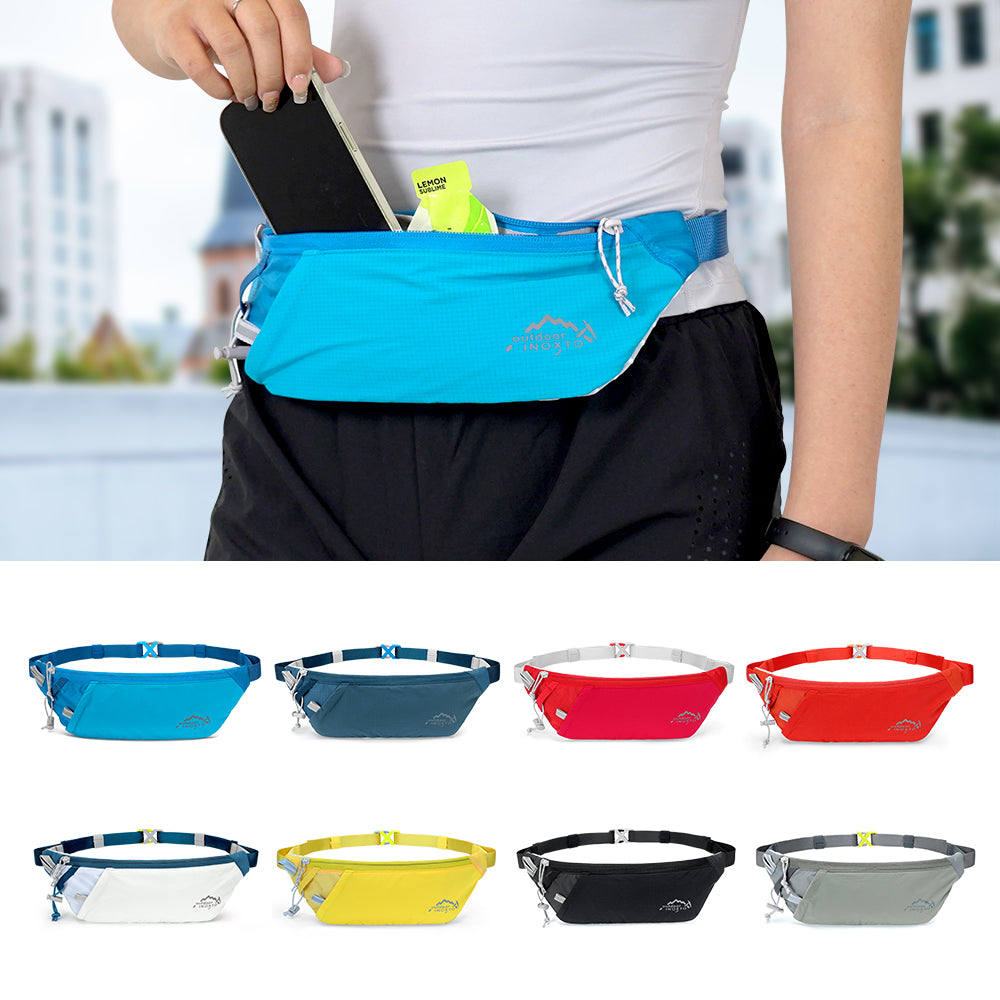 INOXTO Running Bag Waist Bag 7.2 Inch Sports Phone Bag Men Women Waterproof Belt