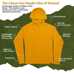 CHASER - Womens Sun Hoodie