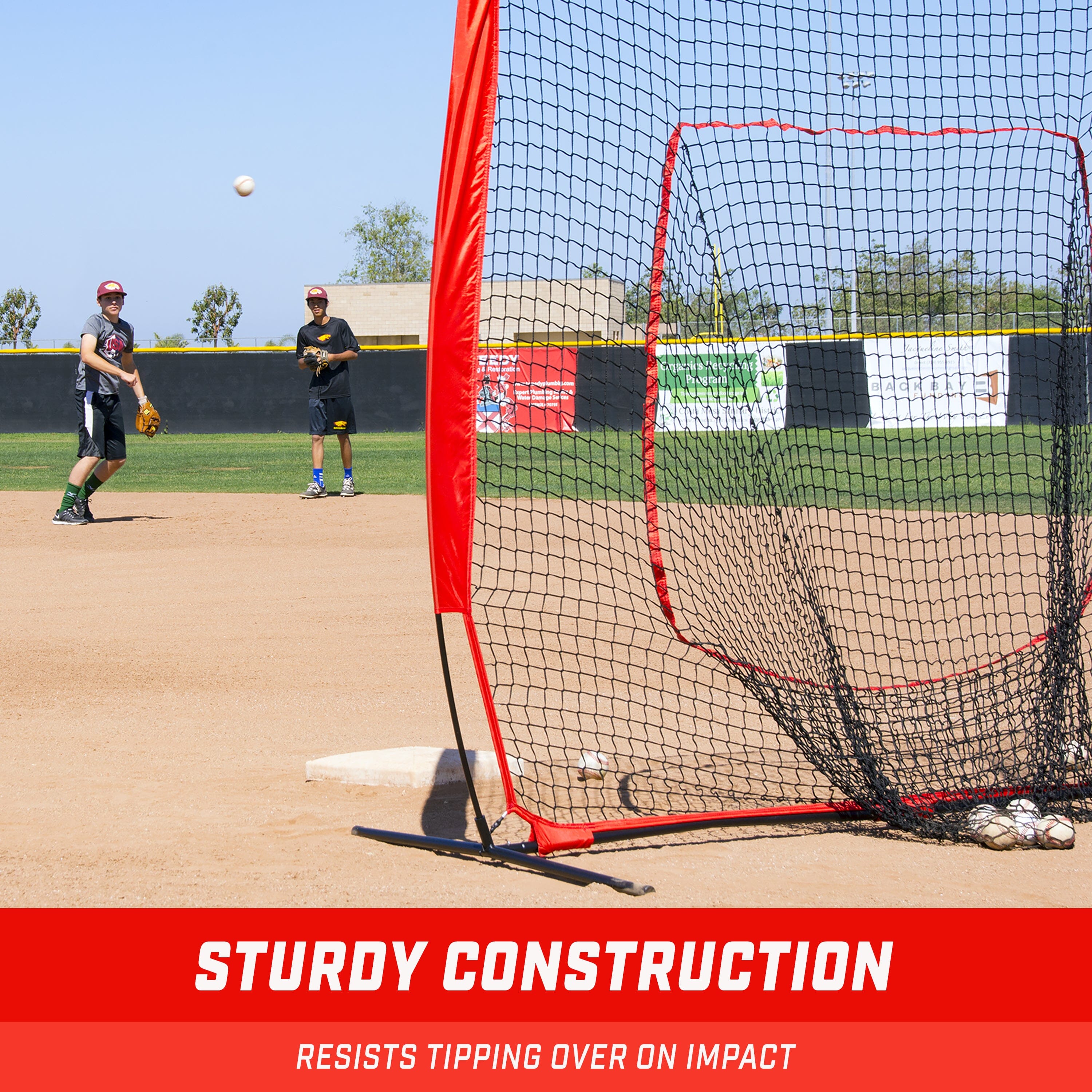 GoSports 7ft x 7 ft Baseball/Softball Practice Net