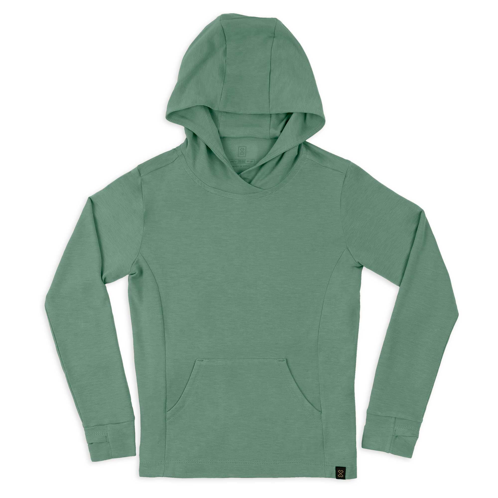 CHASER - Youth UV Hoodie - Sugar Leaf