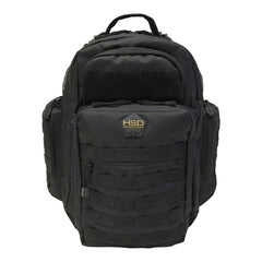 Diaper Bag Backpack - Black - Front
