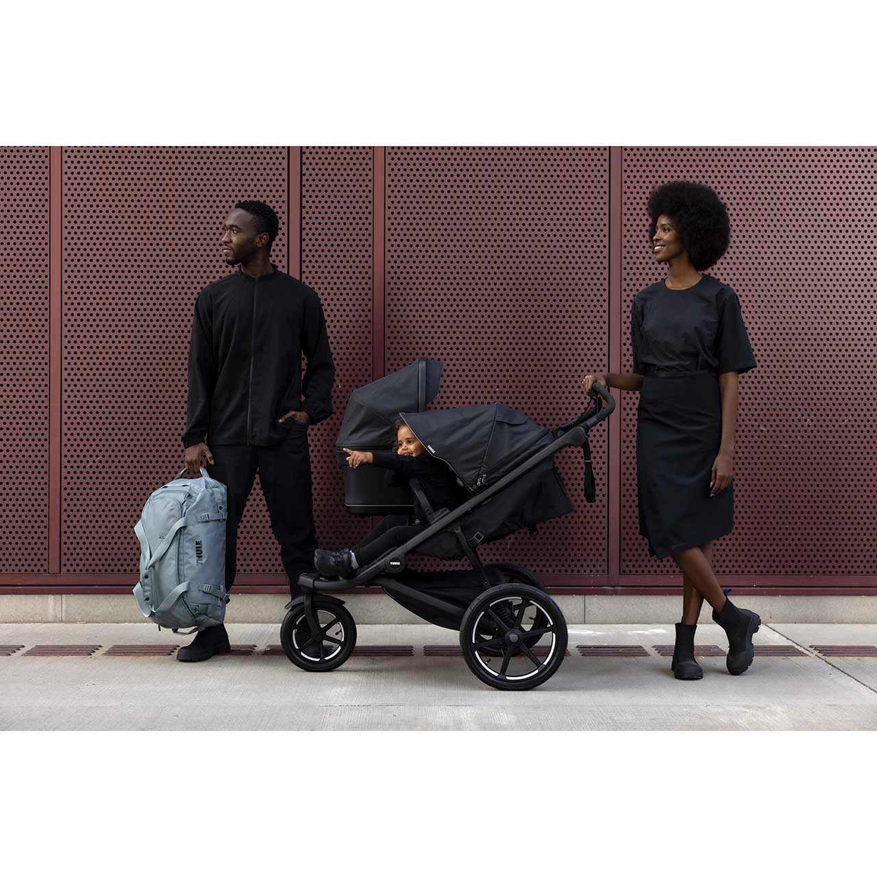 Thule Urban Glide 3 Double Stroller Black