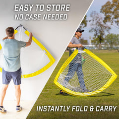 Team Tone Portable Pop Up  Soccer Goal for Kids