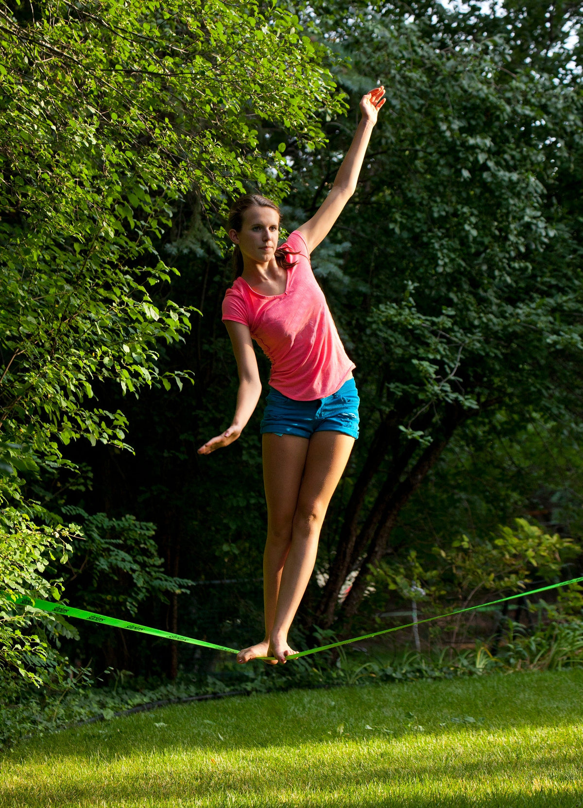 Slackers 50' Slackline Set - Fluorescent Yellow