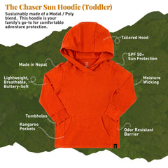 CHASER - Toddler Sun Hoodie