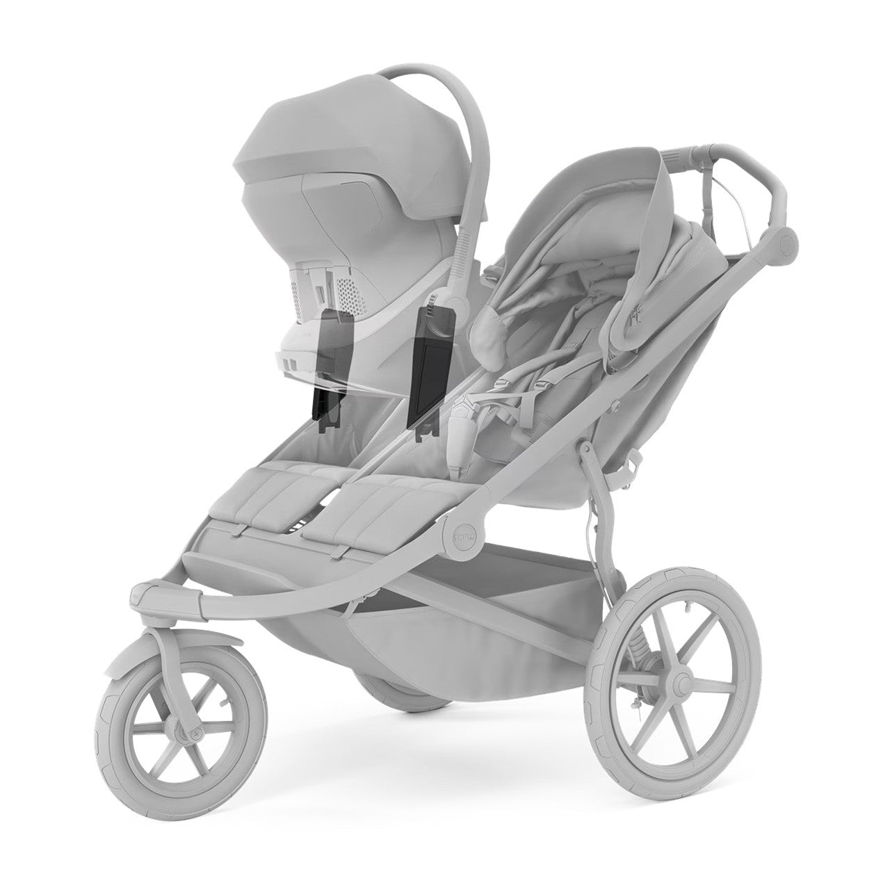 Thule Urban Glide 3 Double Stroller Black