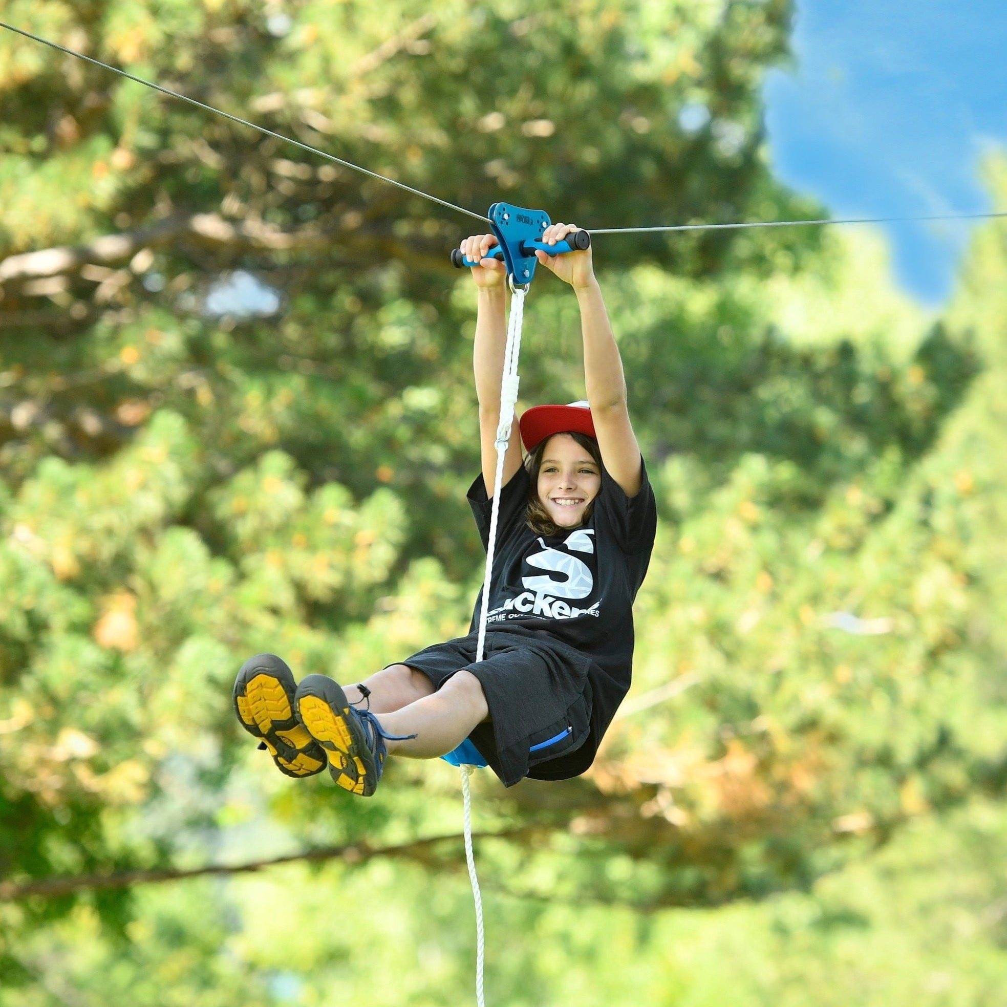 70' Hawk Zipline with Free Spring Brake Kit