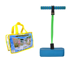 Foam Jumper In Easy To Carry Zippered Bag, 250-pound Capacity (blue)
