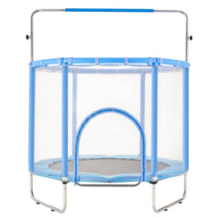 55" Trampoline for Kids Mini Toddler Trampoline with Net Indoor Outdoor