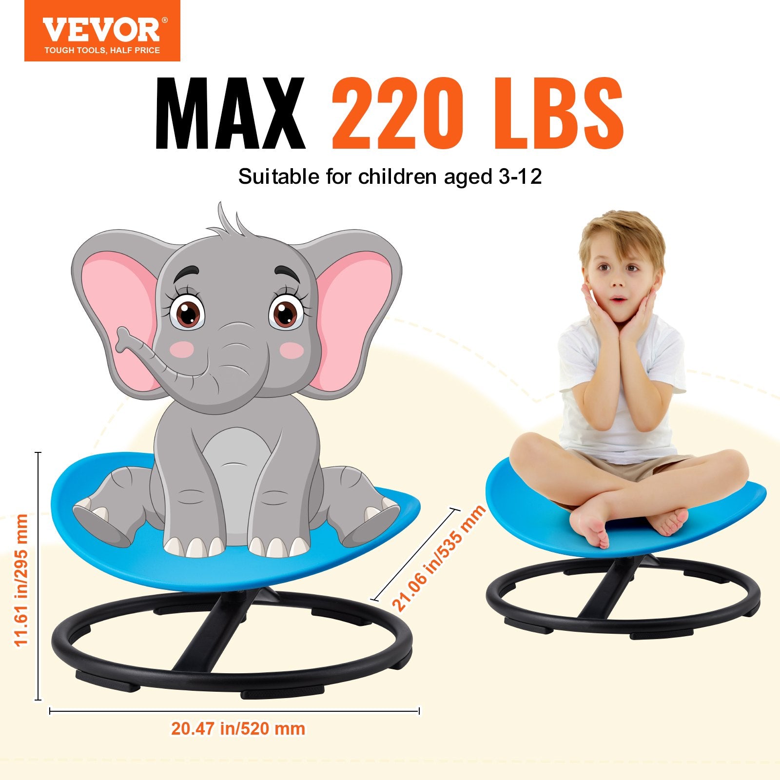 Kids Swivel Chair