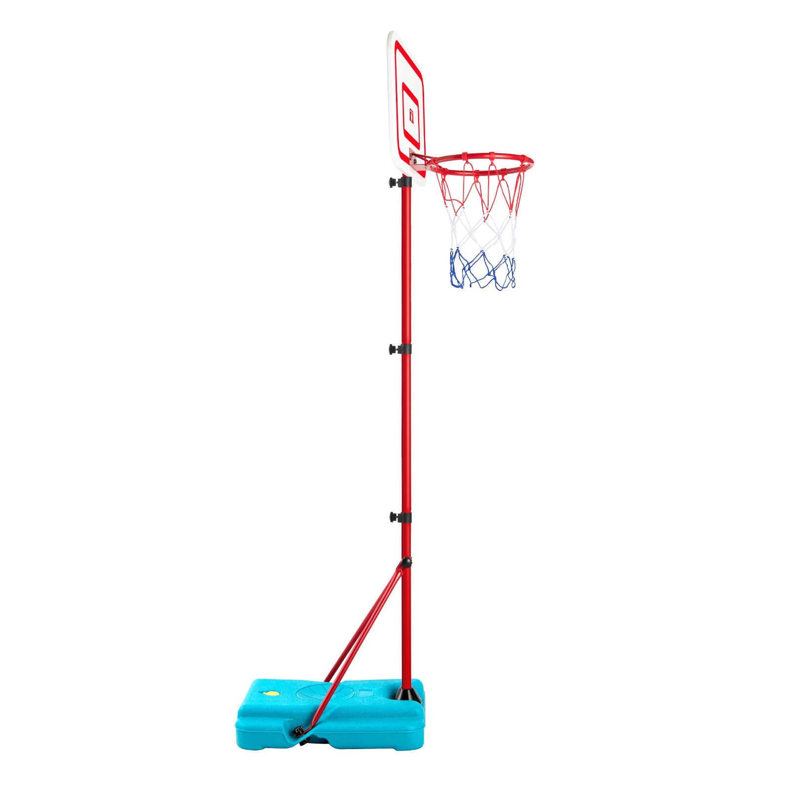Kids Basketball Hoop Height Adjustable Portable Basketball Court for Kid Outdoor