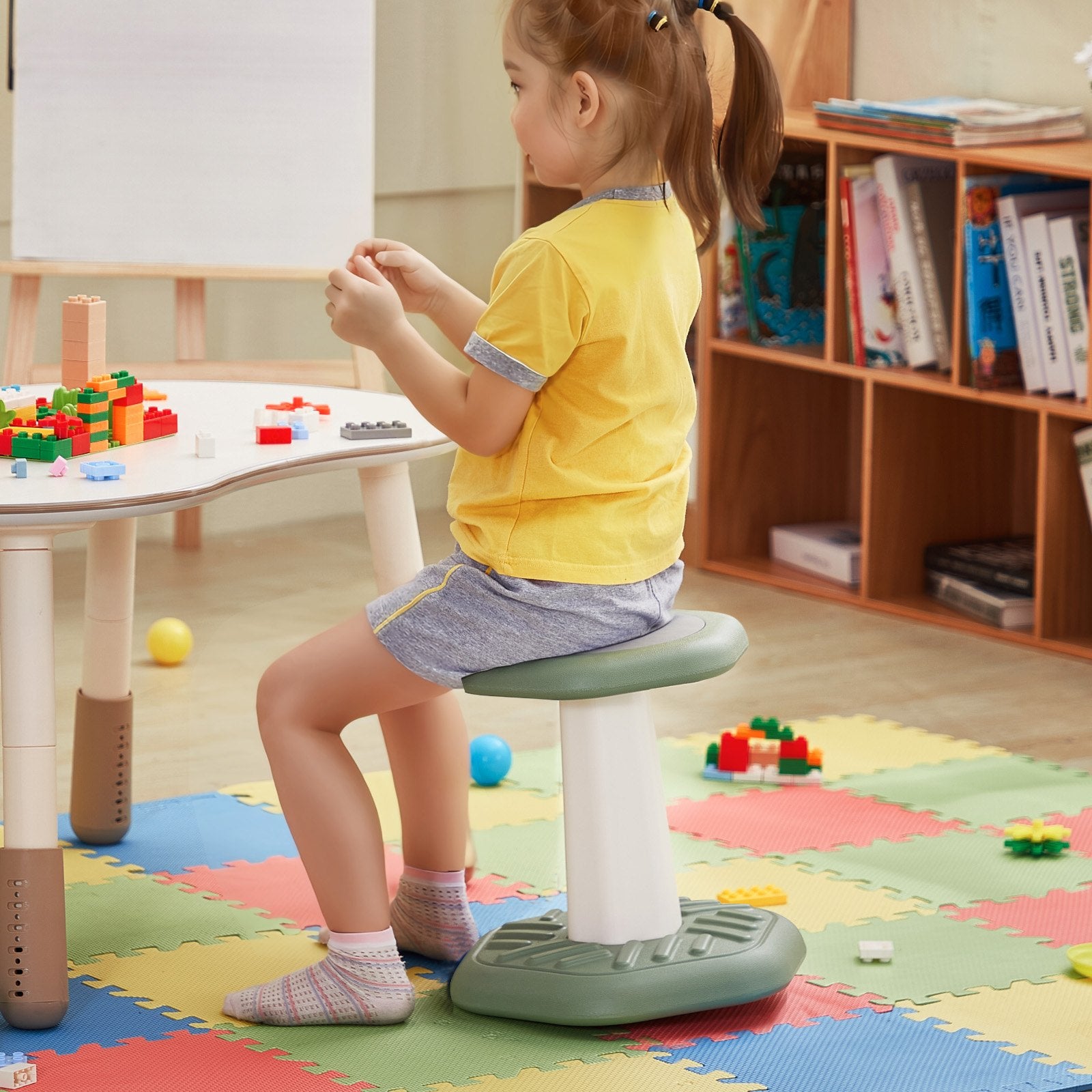 Kids Wobble Chair with Sponge Cushion