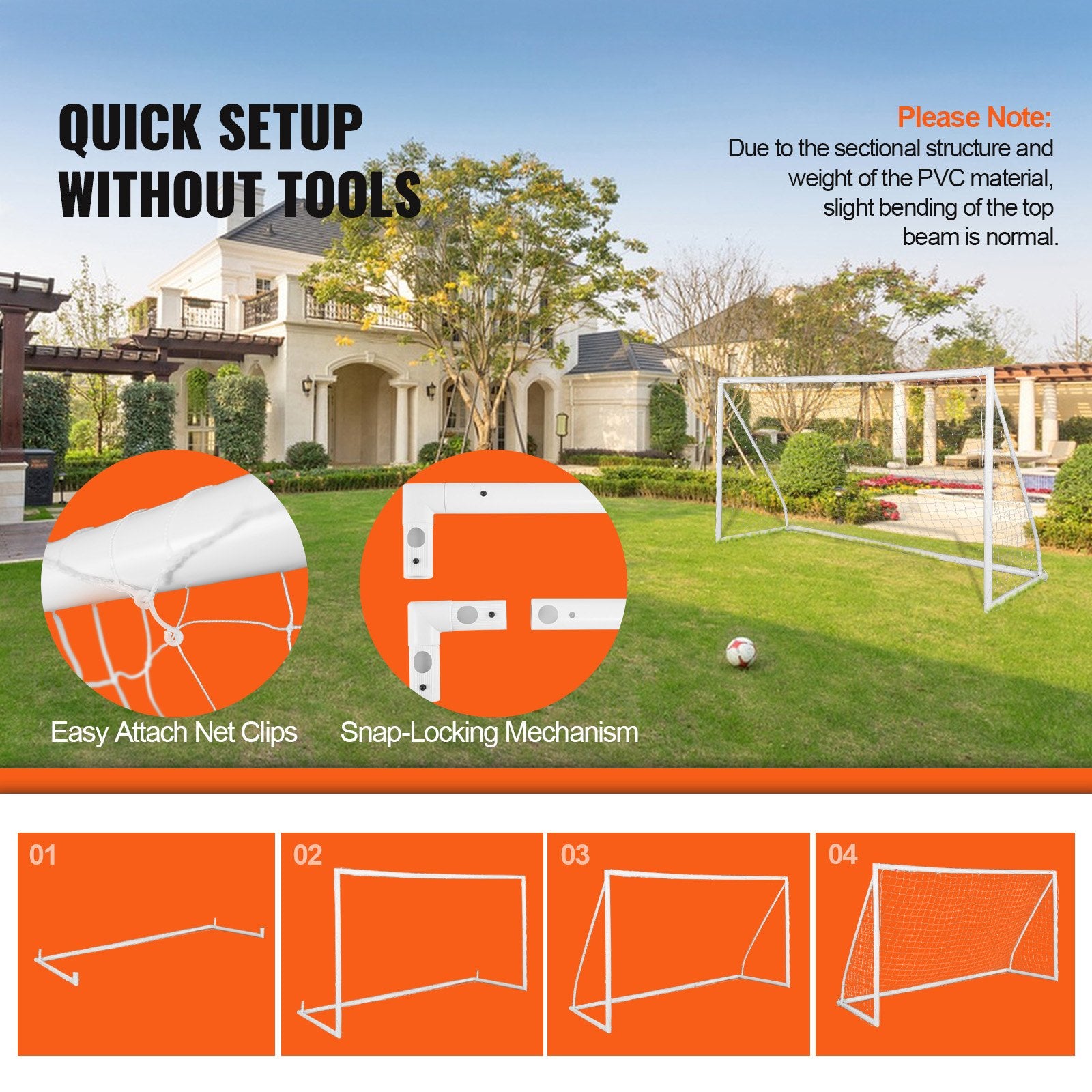 Youth Training Soccer Goal Set