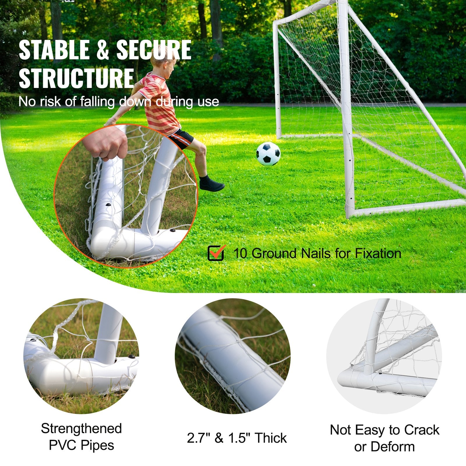Youth Training Soccer Goal Set